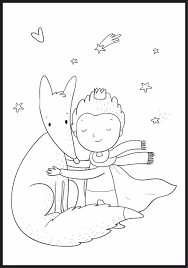 Znajdziesz tu informacje jaki i gdzie spędzić czas z. Kolorowanka Maly Ksiaze I Lis Fotobloki Decor