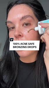 Acne safe bronzing drops ! @First Aid Beauty bronze & glow drops are acne  safe and for sensitive skin! #acneskin #acneproneskin #acnesafe  #acnesafemakeup #makeup #bronzingdrops #firstaidbeauty ...