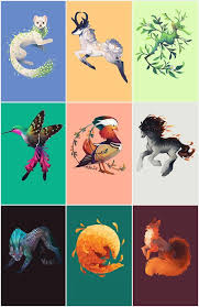 Art Quotes Animal Art Tea Spirits Blur Tea Art Inspiration Art Sketches Calendar Preorder Spiri Animal Drawings Creature Drawings Mythical Creatures Art