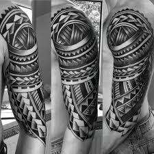 The origin of such intricate tattoo designs is sort of exciting. 50 Polynesian Half Sleeve Tattoo Designs For Men Tribal Ideas