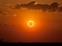 Thursday's ring of fire started after sunrise north of lake superior and began crossing remote regions of canada, on its way into greenland and the arctic partially eclipsed sun rising over the national mall as seen from the air force memorial #solareclipse #capitalweather pic.twitter.com/yun3lzapez. Solar Eclipse 2021 How To See The Ring Of Fire Eclipse In June Wral Com