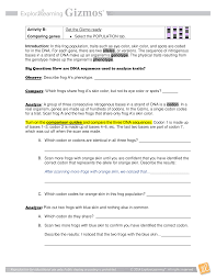 Review and cite dna analysis protocol, troubleshooting and other methodology information | contact experts in dna analysis to get answers. Dna Analysis Gizmo Activity B Taylor Brass Library Formative