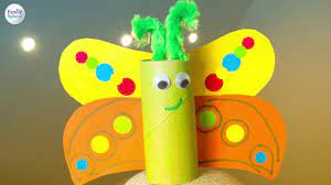 On parle, bien évidemment, de la saison qui a pour vocation de donner naissance à une superbe féerie de couleurs chatoyantes et de matières douces. Activite Manuelle Printemps Diy Papillons Youtube