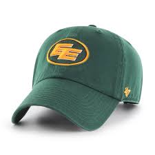 Edmonton eskimos helmets lined up during the warm up against the toronto argonauts at bmo field on september 16, 2017 in toronto, ontario, canada. Men S Cfl Edmonton Eskimos 47 Brand Green Clean Up Adjustable Hat Sports Closet