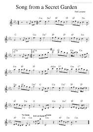 Super Partituras Song From A Secret Garden V 2 Rolf Lovland Com Cifra Visual Protection Green Privacy Screens In 2020 Violin Sheet Music Songs Secret Garden