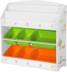 Maybe you would like to learn more about one of these? Songmics Childrens Storage Cabinet 3 Tier Bookshelf And 6 Removable Storage Containers For Nursery Storage Cupboard Multicoloured White Gkr44wtv1 Amazon De Kuche Haushalt