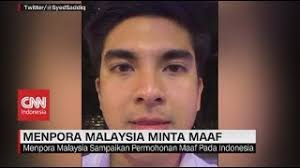 Beliau juga berkata jika individu tertentu mempunyai ideologi yang keterlaluan dalam diri mereka. Menpora Malaysia Syed Saddiq Minta Maaf Soal Pengeroyokan Suporter Youtube