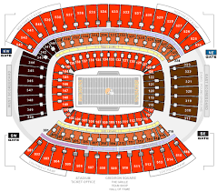 paul brown stadium seating chart with seat numbers