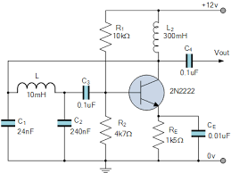 Colpitts Oscillator Tutorial And Colpitts Oscillator Design Electronic Circuit Projects Electrical Engineering Projects Electronics Circuit