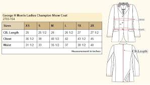 george morris champion show coat