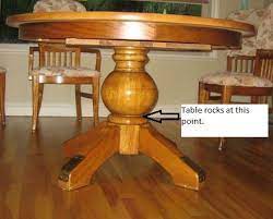 Never miss new arrivals that match exactly what you're looking for! Pedestal Base Loose On Dining Room Table Finewoodworking