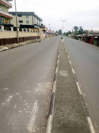Wetin we call dis foto, empty road for awka. Ipob Sit At Home Order Ebonyi Owerri City Record 100 Compliance