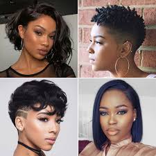 7 122 straight hairstyle stock video clips in 4k and hd for creative projects. 50 Best Short Hairstyles For Black Women 2021 Guide