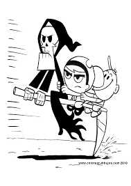 The episode begins with billy and irwin in the middle of an intense trading card game, hokey mon. Billy And Mandy Coloring Pages