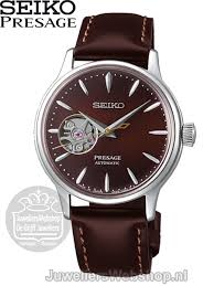 » zoekertje in kleding & accessoires » horloges. Seiko Ssa783j1 Presage Dames Horloge Bruin Met Automatisch Uurwerk
