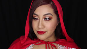eye makeup for little red riding hood