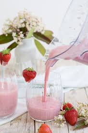 Erdbeer Vanille Shake Milchshake Vanille Shake Vanille Milchshake