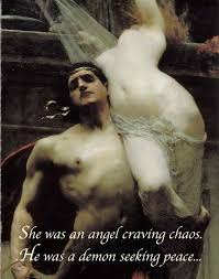 an angel craving chaos romance angel poster