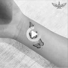 Pin By Kajaspasojevic On Tattoos Butterfly Wrist Tattoo Tiny Butterfly Tattoo Ankle Tattoo Small