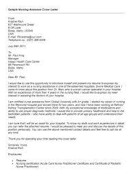 The following guidelines and 3 sample. Cna Cover Letter Sample With No Experience Sample Cover Letter