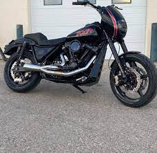 Tsm Customs On Instagram Fxr Friday Fxr143m8 Tsmtuning Custommotorcycles Saskatoon Saskatchewan Dyna Club Style Harley Davidson Bikes Custom Harleys