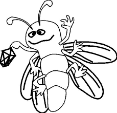 Firefly Holding A Lantern Coloring Page Color Luna Coloring Pages Moon Coloring Pages Camping Coloring Pages