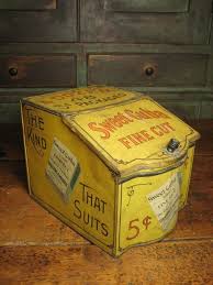 Wonderful Early Old Sweet Cuba Tobacco Tin Litho Bin General Store Advertising 125 Vintage Tins Tin Containers Vintage Tin