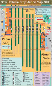 New Delhi Railway Station Map