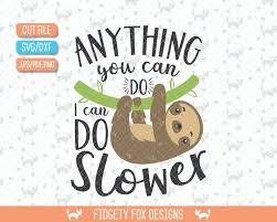 Sloths are built for life in the trees, where their long, curved claws are used for gripping branches. Sloth Svg Baby Sloth Svg Sloth Birthday Summer Svg Dxf Etsy Sloth Birthday Baby Sloth Baby Svg