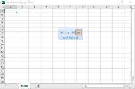 Microsoft excel logo png microsoft excel is a software, created by microsoft as part no of the microsoft office package. Cambiar El Tamano Del Area De Trabajo Mostrar U Ocultar La Cinta La Barra De Formulas Y La Barra De Estado En Excel