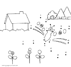 Here's a set of printable alphabet letters coloring pages for you to download and color. Spring Coloring Sheet Dot By Dot Coloring Pages Printable Com