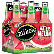 Must be 21 or older to purchase this item. Mike S Hard Watermelon Lemonade 6 Pack 12 Oz Bottles Beverages2u