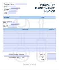 A smart template reduces your work and helps our handyman bill template provides the ideal format to formally request payment for virtually any type of repair or maintenance work. Free Property Maintenance Invoice Template Pdf Word Excel