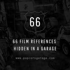 The man was assigned the name 66 garage, a random number paired with the place his damaged car ended up. Popcorn Garage
