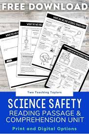 Science Safety Activities Freebie Science Safety Science Safety Activities Cooperative Learning Activities