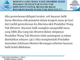 Janm akan membayar balik wtd kepada empunya sekiranya terdapat permohonan tuntutan. Proses Penyerahan Dan Tuntutan Kembali Wang Tak Dituntut Wtd Ppt Download