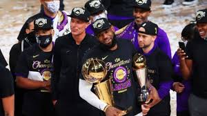 Roster page for the los angeles lakers. Nba Championship 2020 La Lakers Win The Nba Title Cbbc Newsround