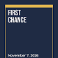 First Chance Christmas Craft Show