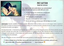 La ditta abc del cane si occupa con professionalità di pet sitter animali e. Vai Viajar Alto Paraiso Ja Tem Pet Sitter Baba De Animais O Vetor