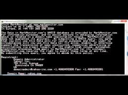 How To Use Whois From The Windows Command Prompt Youtube