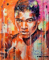 Muhammad ali (/ ɑː ˈ l iː /; Muhammad Ali Painting By Marta Zawadzka Saatchi Art