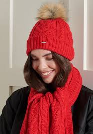 Thermarator homme/femme bonnet rouge 11,69 €. Superdry Lannah Mutze Rouge Red Rot Zalando De