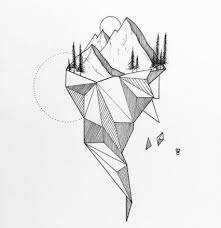 Aesthetic Black And White Geometric Animal Drawings 55 Ideas Tattoo Geometric Lines Illustration Drawings In 2020 Geometric Drawing Line Artwork Ink Drawing