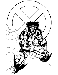 Image result for coloring pages wolverine