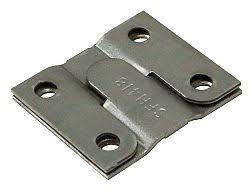 Merwry matt black mounting bracket (16) model# 13431102700101. Selby Furniture Hardware K418z Selby Interlocking Flushmount Set Zinc Plated The Hardware Hut