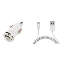 Car Charger for Micromax A70 with USB ...