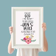 Romans 15 13 Etsy Romans 15 Romans 15 13 Romans