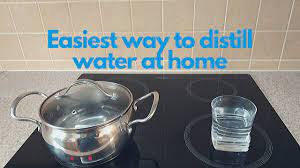 How to make a water distiller at home easy. How To Make Distilled Water At Home Easiest Way Youtube