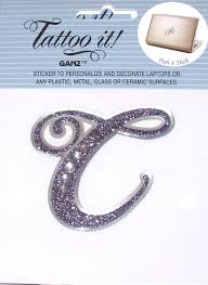 Check out our letter a tattoo selection for the very best in unique or custom, handmade pieces from our tattooing shops. Laptop Notebook Tattoo It Sticker Letter C Personalize Decorate Plastic Metal Glass Reusable Ganz