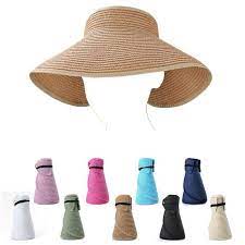 Folding Sun Hat Roll Up Straw Hat Sun Hats Straw Sun Hat Hats